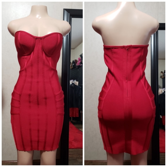 Soyaza Dresses & Skirts - Bandage Dress new size L. but runs Like M.